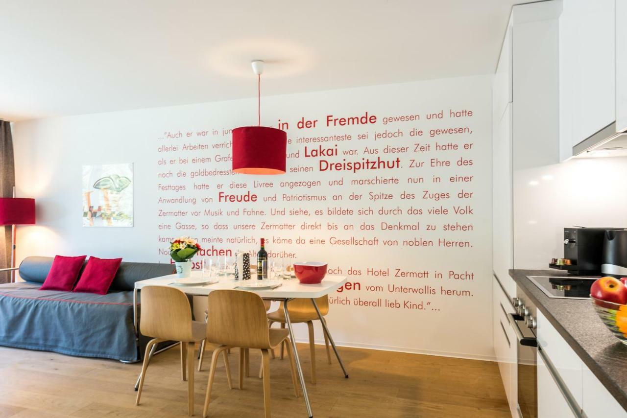 Legendär Zermatt Aparthotel Exteriör bild